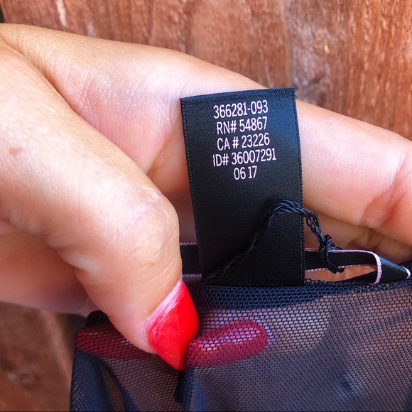 3/$30 💚 Victoria Secret - Black Sheer Bodysuit SM - Picture 10 of 10